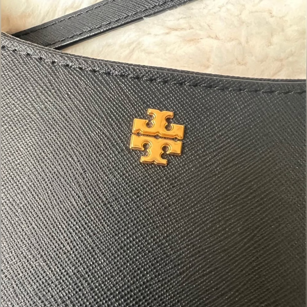 Tory Burch Black Shoulder Crossbody Bag with Matching Wallet - Picture 4 of 8